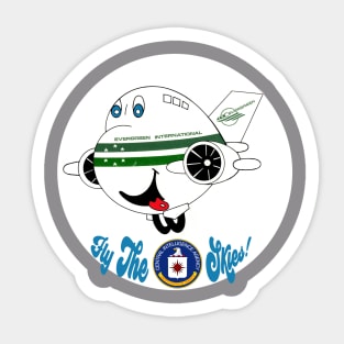 Fly The CIA Skies! Sticker